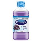 Pedialyte&reg; Ready-to-Feed Grape 1L Bottle, Low Osmolality, Oral Electrolyte Maintenance Solution