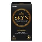LifeStyles&reg; Skyn Feel Everything&trade; Original Contraceptive Condom, 12 Count