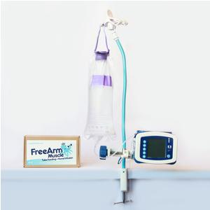 FreeArm Muscle Tube Feeding and Infusion Holder, Blue