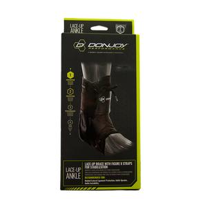 DonJoy Performance Anaform Lace-Up Ankle Brace, Black, Medium