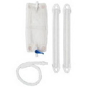 Hollister Sterile Vented Urinary Leg Bag System Combination Pack Medium 18 oz, 10" L