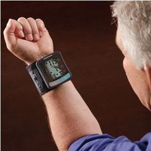 HealthSmart Standard Series Clinically Accurate Universal Automatic Wrist Digital Blood Pressure Monitor with LCD Display