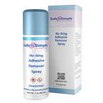 Safe N Simple No-Sting Adhesive Remover Spray, 1.7 oz Aerosol Can