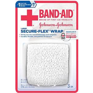 Johnson & Johnson Band-Aid&reg; First Aid Secur-Flex&reg; Wrap Large