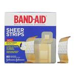 Johnson & Johnson Band-Aid&reg; Adhesive Bandage, Sheer Strip, Assorted