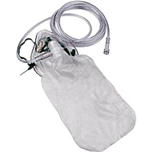Allied Healthcare Adult Non-Rebreather Mask with Safety Vent, Latex-free