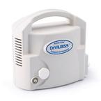 DeVilbiss Pulmo-Aide&reg; Compact Compressor with Disposable Nebulizer 4" H x 7-1/2" W x 7-1/5" D, 58 to 62dBA Sound Level, 6mL Nebulizer