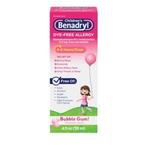 Children's Benadryl Oral Solution, Bubble Gum Flavored, 4 fl oz