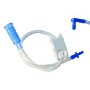 AMT Bolus Feeding Extension Set with Straight Port, 24Fr 12"