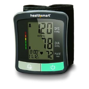 HealthSmart Clinically Accurate Automatic Digital Upper Arm Blood Pressure Monitor with LCD Display