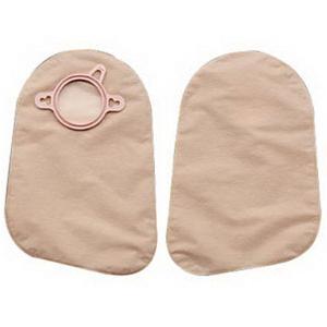 Hollister New Image&reg; Two-Piece Closed Pouch, 2-1/4" Flange, 9" L, Beige