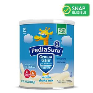 Pediasure Grow &amp; Gain Vanilla Powder, 14.1 oz. (400 gram)