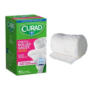 Curad&reg; Rolled Gauze Bandage, 3" x 4-1/10 yds