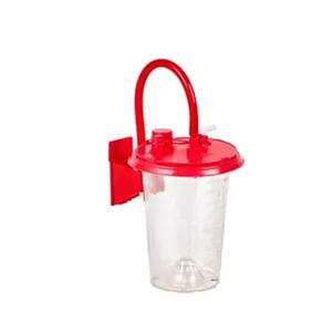 Cardinal Health Medi-Vac CRD Outer Canister/Bracket with On/Off Valve, 1500mL