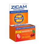 Emerson Zicam&reg; Rapidmelt&reg; Cold Remedy Tablet, Cherry, 25 count