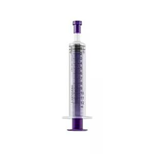 Monoject Oral Syringe, 12 mL, Sterile, Purple