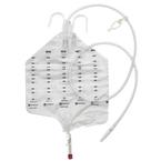 Hollister Bedside Drainage Collector System with Anti-Reflux Valve, 12" L