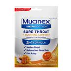 Mucinex InstaSoothe Sore Throat + Pain Relief, Honey & Echinacea, 40 ct