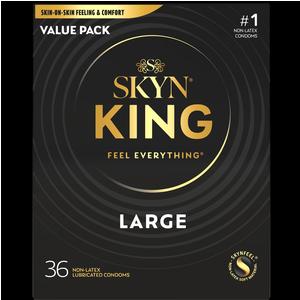 SKYN King Large Non-Latex Condom, 36 ct - REPLACES ANS210137