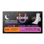Kotex Ultra Thin Overnight Pads With Wings, Heavy Absorbency, 16 ct - REPLACES 6946595