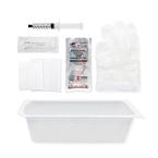 TruAdvance Foley Insertion Tray with 10mL Water Syringe and PVP Swabsticks