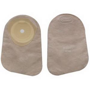 Hollister Premier&trade; One-Piece Closed Pouch, 5/8" to 2-1/8" Cut-to-Fit Flat SoftFlex&reg; Skin Barrier, Filter, Beige