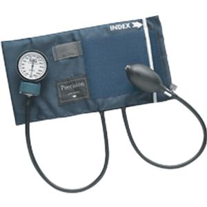 Mabis Adult PRECISION&trade; Aneroid Sphygmomanometers with Blue Nylon Cuff, Large