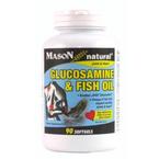 Mason Vitamins Glucosamine and Fish Oil Softgel 90 Count, Soothes Joint Discomfort