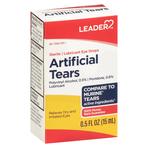 Leader Artificial Tears Lubricant Solution/Drops, 0.5 oz (Compare To Murine Teams)