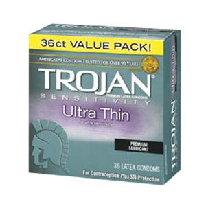 Trojan&trade; Sensitivity Ultra Thin Condom