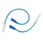 Kimberly Clark Professional MIC Extension Tubing 6" L with Bolus and Stepped Connectors, DEHP-free, Sterile