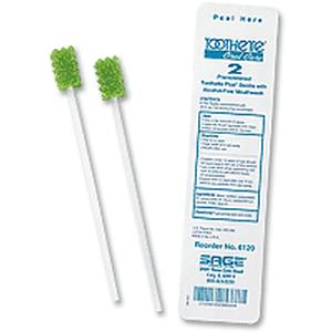 Sage Products Toothette&reg; Plus Swab with  Alcohol-Free Mouthwash