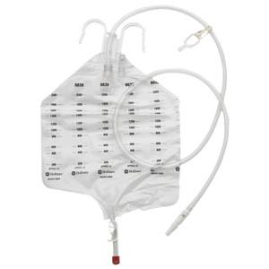 Hollister Bedside Drainage Collector System with Anti-Reflux Valve, 12" L