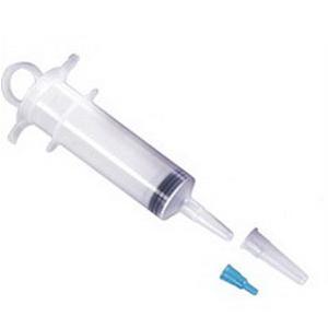 Medline Industries Control-Piston Irrigation Syringe 60cc, Sterile, Latex-free