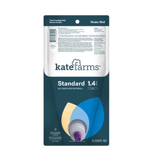 Kate Farms Standard 1.4 Plain, Closed System, Ready-to-Hang, 1000 mL