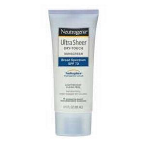 Neutrogena&reg; Ultra Sheer Dry-Touch Sunscreen SPF70