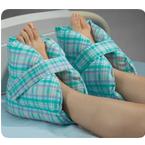 Posey&reg; Heel Pillows 10" L x 9" H Pastel plaid, Washable, Comfortable