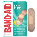 Johnson & Johnson Band-Aid&reg; Skin-Flex&reg; Adhesive Bandage, All One Size, 25 Count