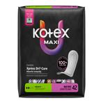 Kotex Maxi Pads, Heavy Absorbency, 42 ct - REPLACES 6903906 and 6949062