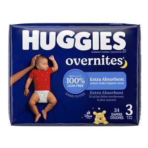Huggies OverNites Diapers, Size 3, Jumbo Pack