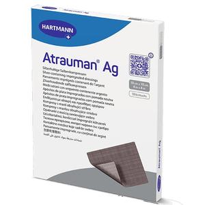 Atrauman Ag Non-Adherent Wound Contact Layer with Silver, 4" x 4" / 10cm x 10cm