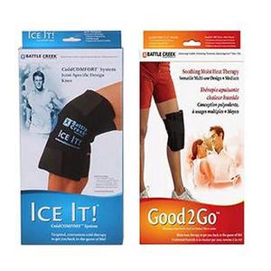 Battle Creek Knee Pain Kit, with Electric Moist Heat and Cold Therapy