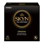 LifeStyles&reg; Skyn Feel Everything&trade; Original Contraceptive Condom, 24 Count