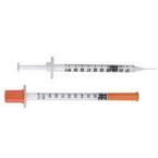BD SafetyGlide&trade; Insulin Syringe and Needle 29G x 1/2" 1/5cc Volume