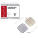 DJO Dura-Stick&reg; Premium Self-Adhesive Electrode, Stainless Steel Mesh, 2'' x 2"