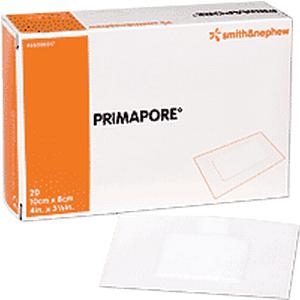 Smith & Nephew Primapore&trade; Adhesive Wound Dressing, 8" x 4"