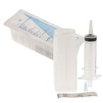 Medline Industries Blister Piston Irrigation Syringe Feed Tray 60cc, Sterile, Latex-free