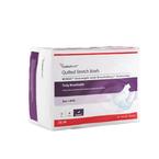 Cardinal Health WINGS Overnight Quilted Stretch Brief with BreatheEasy Technology, Size 1 (M/R), Blue