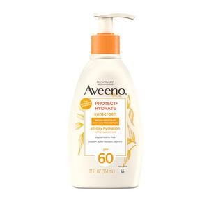 Aveeno Protect & Hydrate Sunscreen Body Lotion, SPF 60, 12 oz