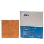 MedCu Non-Adhesive Antibacterial Dressing with Copper Oxide, 8" x 8"